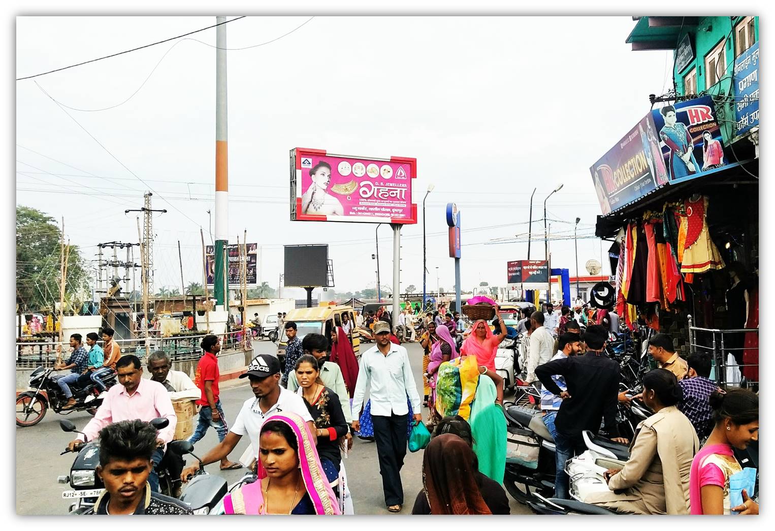 Unipole - TAHSIL CHAURAHA NR PETROL PUMP – FACING BUS STAND,  Durgapur, Rajasthan