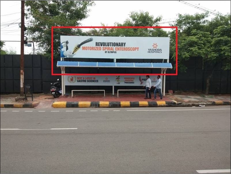 Model Shelter - Jubilee Hills checkpost Jn-, Hyderabad, Telangana Model Shelter - Jubilee Hills checkpost Jn-, Hyderabad, Telangana