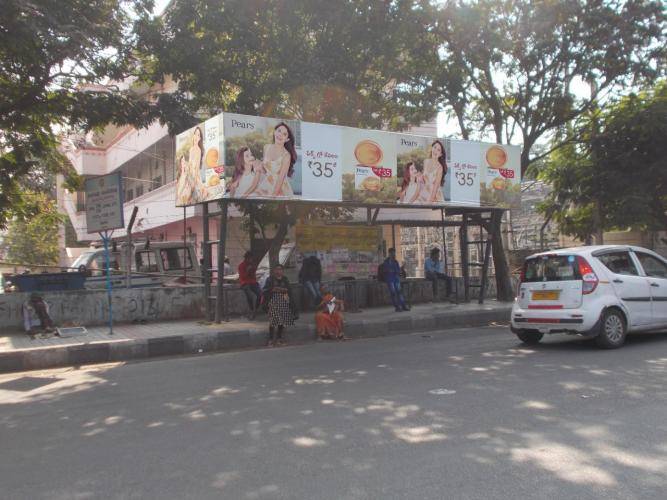 Bus Shelter Modern - Rethibowli X Roads-Towards Toli Chowk, Hyderabad, Telangana Bus Shelter Modern - Rethibowli X Roads-Towards Toli Chowk, Hyderabad, Telangana