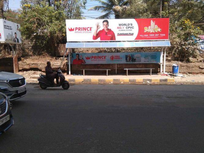 Bus Shelter Modern - Shaikpet, Near Shaikpet-Towards Mehdipatnam (Sav), Hyderabad, Telangana Bus Shelter Modern - Shaikpet, Near Shaikpet-Towards Mehdipatnam (Sav), Hyderabad, Telangana