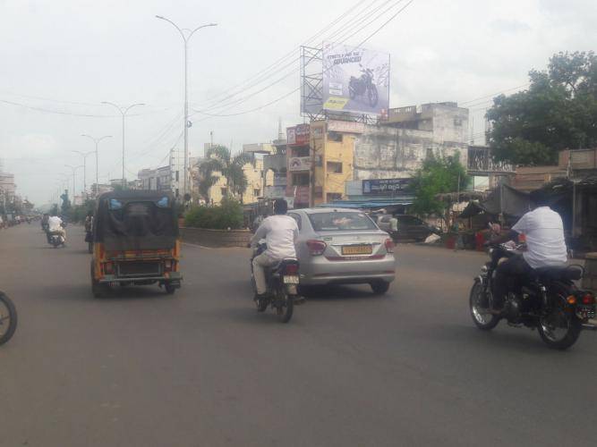 Billboard - Opp. Bhadruka Co Operative Bank facing -Kalluri Road, Sathupally,  Telangana