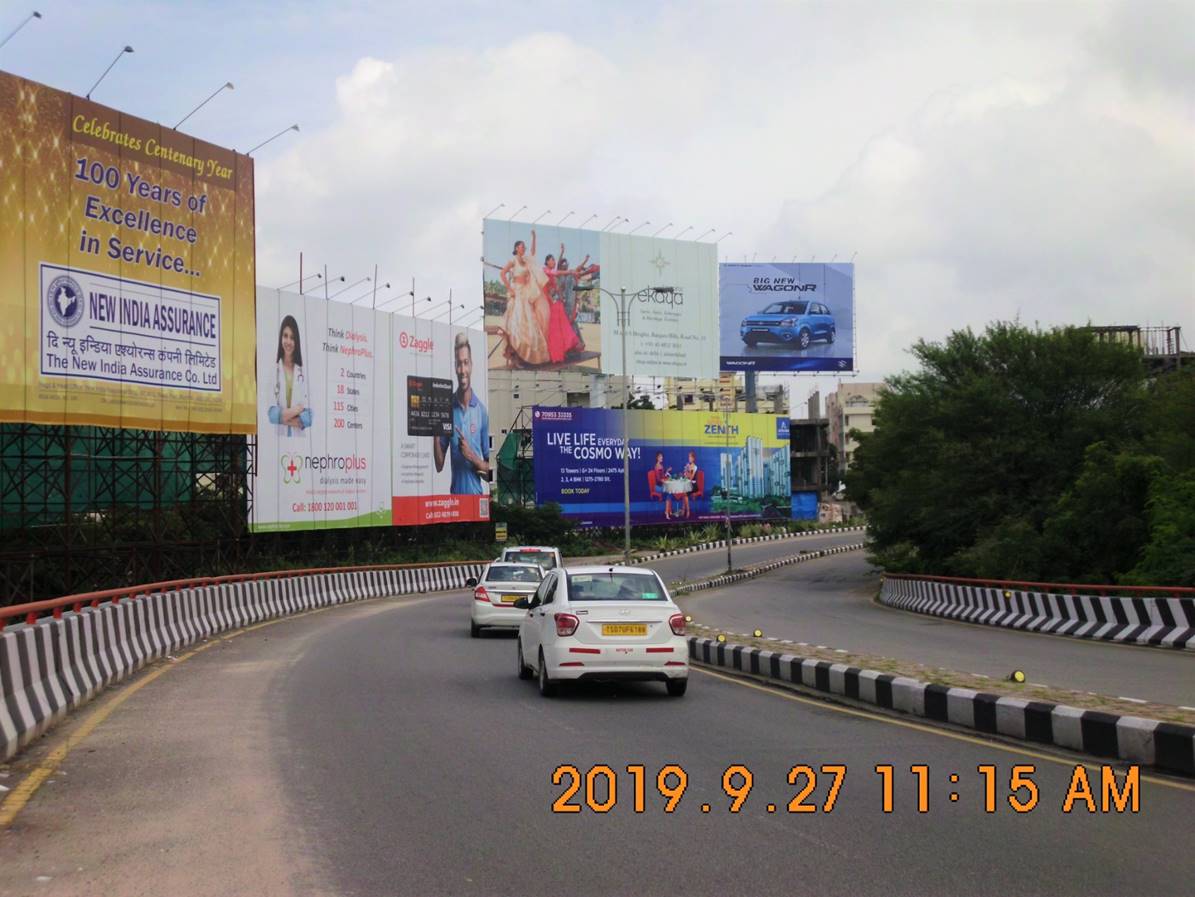 Unipole - Trumpet Flyover,  Hyderabad, Telangana