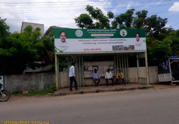 Bus Shelter - Southern Park T Junction (Towards LB Nagar Kamineni Hospital) Sahara State, Hyderabad, Telangana Bus Shelter - Southern Park T Junction (Towards LB Nagar Kamineni Hospital) Sahara State, Hyderabad, Telangana