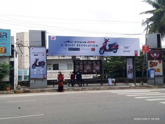 Bus Shelter Modern - Allugaddabavi-Towards Secunderabad-1, Hyderabad, Telangana