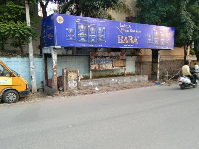 Bus Shelter Modern - A O C Centre-Towards AOC Centre, Hyderabad, Telangana Bus Shelter Modern - A O C Centre-Towards AOC Centre, Hyderabad, Telangana