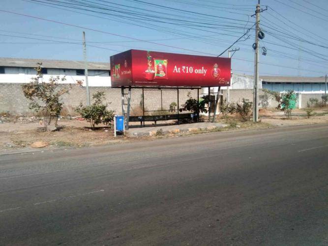 Bus Shelter Modern - Katedan Road,  Mahaveer College-Towards Chandrayanagutta X Roads, Hyderabad, Telangana