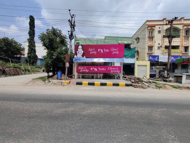 Bus Shelter Modern - Moulali,  Hb Colony,  Opp. Eveready Batteries-Towards Nfc, Hyderabad, Telangana
