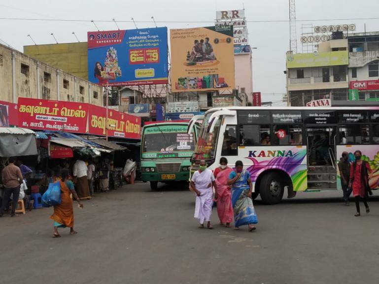 Hoarding - Old Bus Stand, Salem, Tamilnadu Hoarding - Old Bus Stand, Salem, Tamilnadu