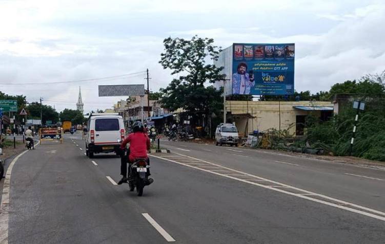 Hoarding - Ramayyampatti junction Towards Ram theater & Sankar nagar -25x20, Tirunelveli, Tamilnadu