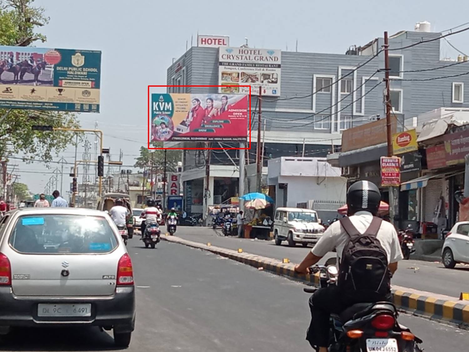 Unipole-Mukhani Chouraha, Haldwani, Uttarakhand Unipole-Mukhani Chouraha, Haldwani, Uttarakhand