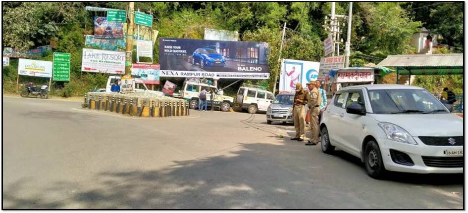 Unipole-Tikoniya Chowraha  Bhimtal,  Bhimtal, Uttarakhand