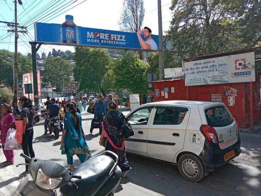 Gantry-Lake Bridge Toll,  Mall Road Entry, fcg Bara Bazar,  Nainital  ,  Nainital, Uttarakhand