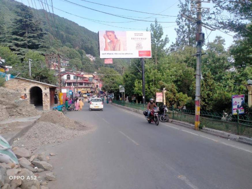 Unipole-Riksha Stand Near Mall Road Mallital facing Market,  Nainital, Uttarakhand