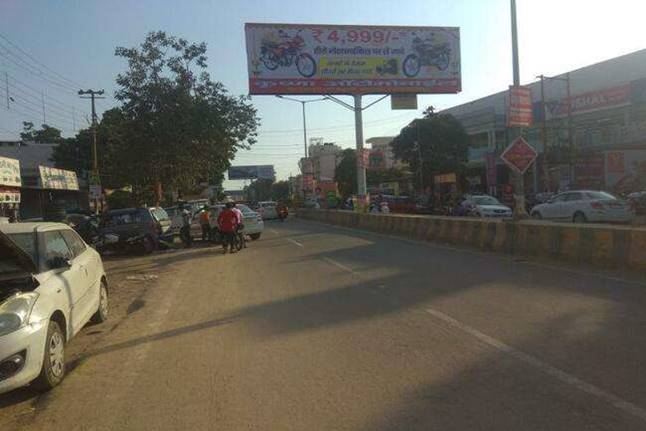 Unipole - V Mart Lalla Babu Chauraha,  Bulandshehr, Uttar Pradesh