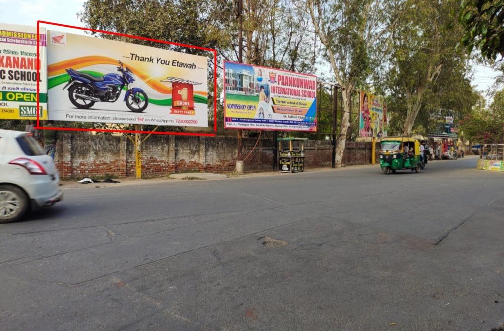 Billboard-Ambedkar Chouraha, Etawah, Uttar Pradesh Billboard-Ambedkar Chouraha, Etawah, Uttar Pradesh