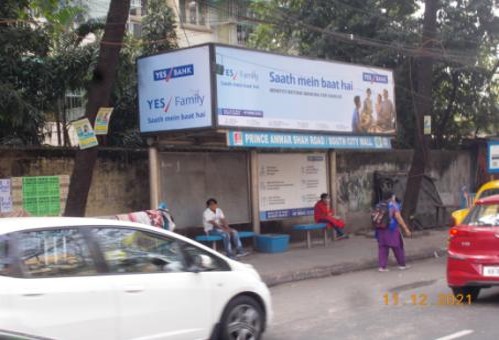 Bus Shelter - Prince Anwar Shah Road, Kolkata, West Bengal Bus Shelter - Prince Anwar Shah Road, Kolkata, West Bengal