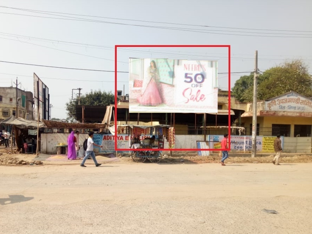 Billboard - Jila Pnachayat, Bhind, Madhya Pradesh