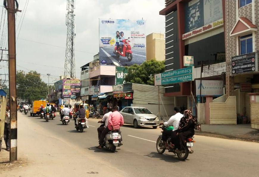 Hoarding-Thorapadi Bus Stop,  Nr. Collector Bunglaw,  Vellore, Tamilnadu