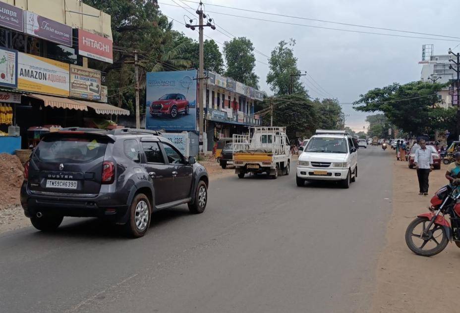 Hoarding-Nr. CSI Church,  Nagercoil, Tamilnadu