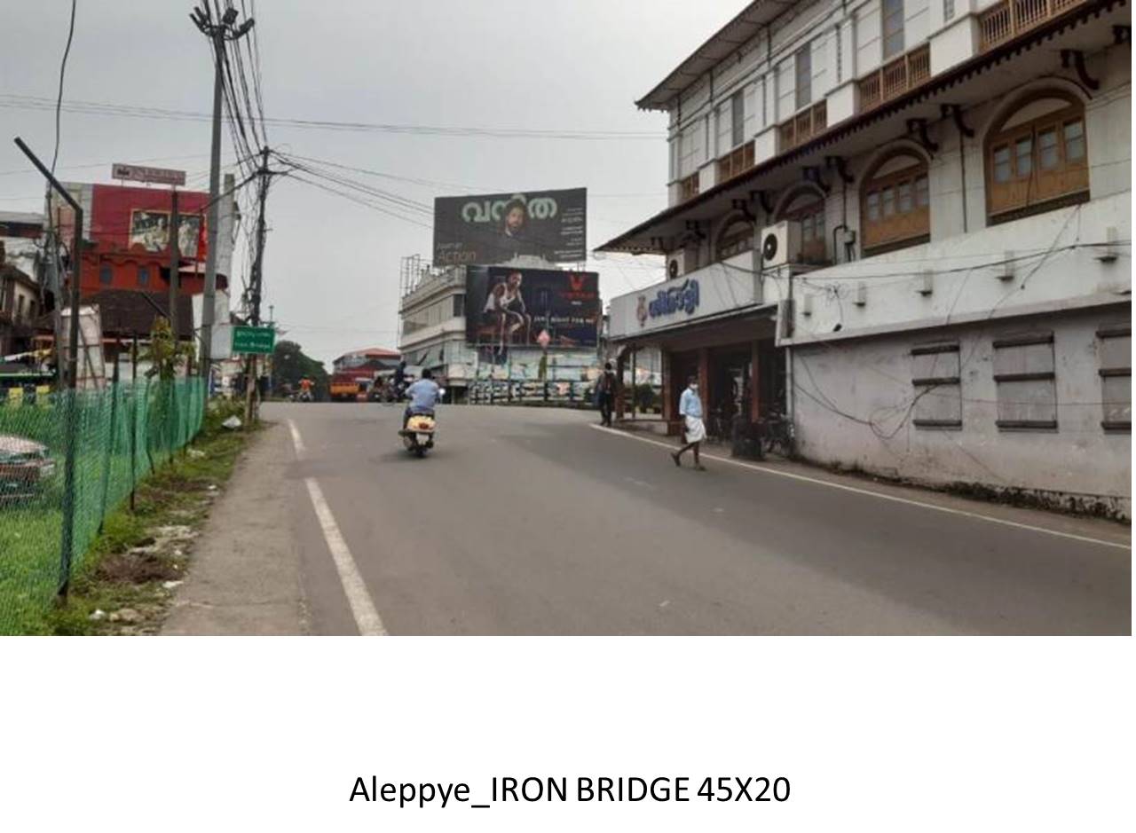Hoarding-Iron Bridge, Aleppye, Kerala
