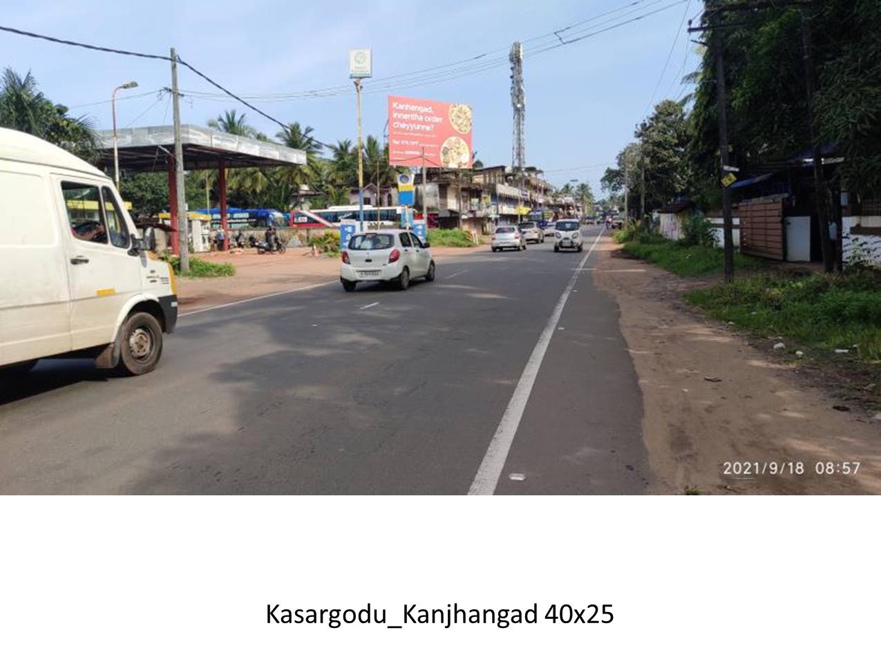 Hoarding-Kanjangad Near Petrol Pumb, Kasargodu, Kerala