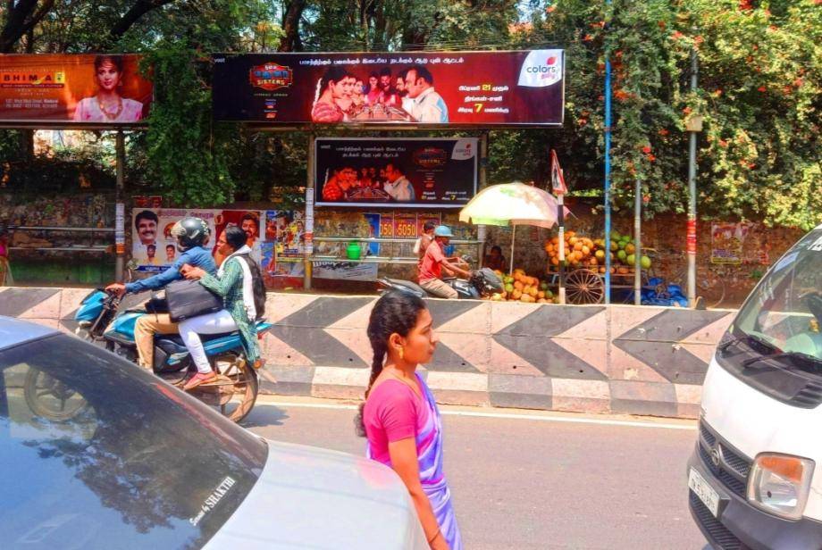 SS Bus Shelter-SOWRASTHRA SCHOOL, Madurai, Tamilnadu
