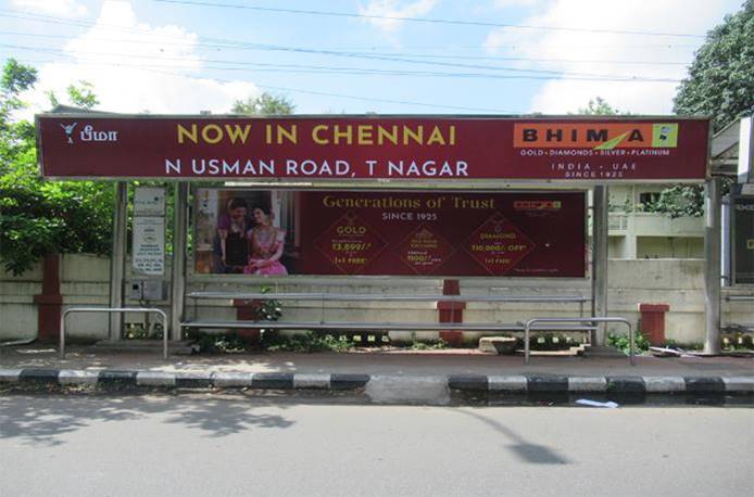 Bus Shelter-Ayanavaram, Chennai, Tamilnadu Bus Shelter-Ayanavaram, Chennai, Tamilnadu