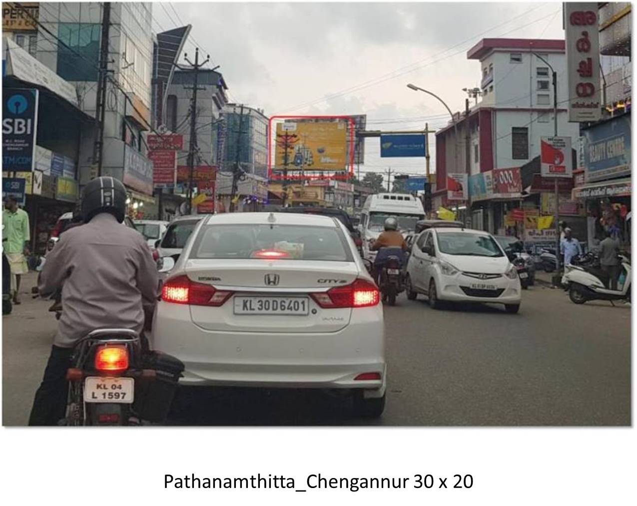 Hoarding-Chenganoor,  Pathanamthitta, Kerala
