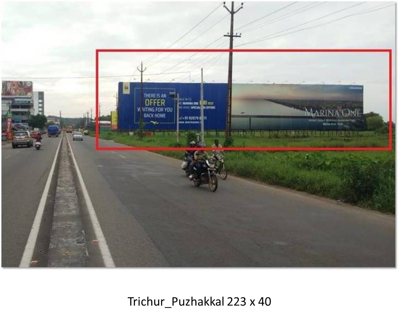 Hoarding-Railway Staion,  Trichur, Kerala