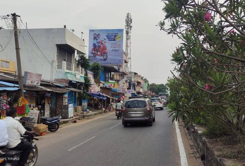 Hoarding-Nr. University – Kalapet Market Jn,  Pondicherry, Tamilnadu