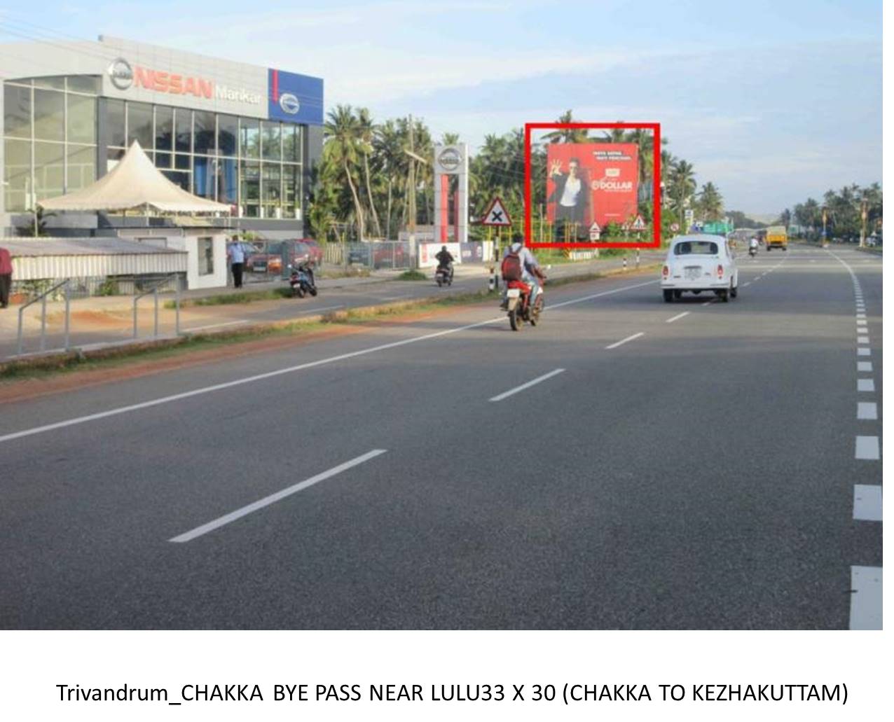 Hoarding-East Fort Junction, Trivandrum, Kerala Hoarding-East Fort Junction, Trivandrum, Kerala