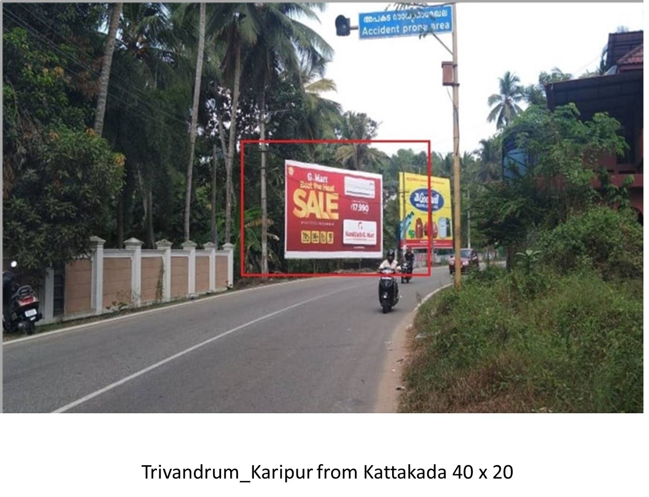 Hoarding-Kawadiyar, Trivandrum, Kerala