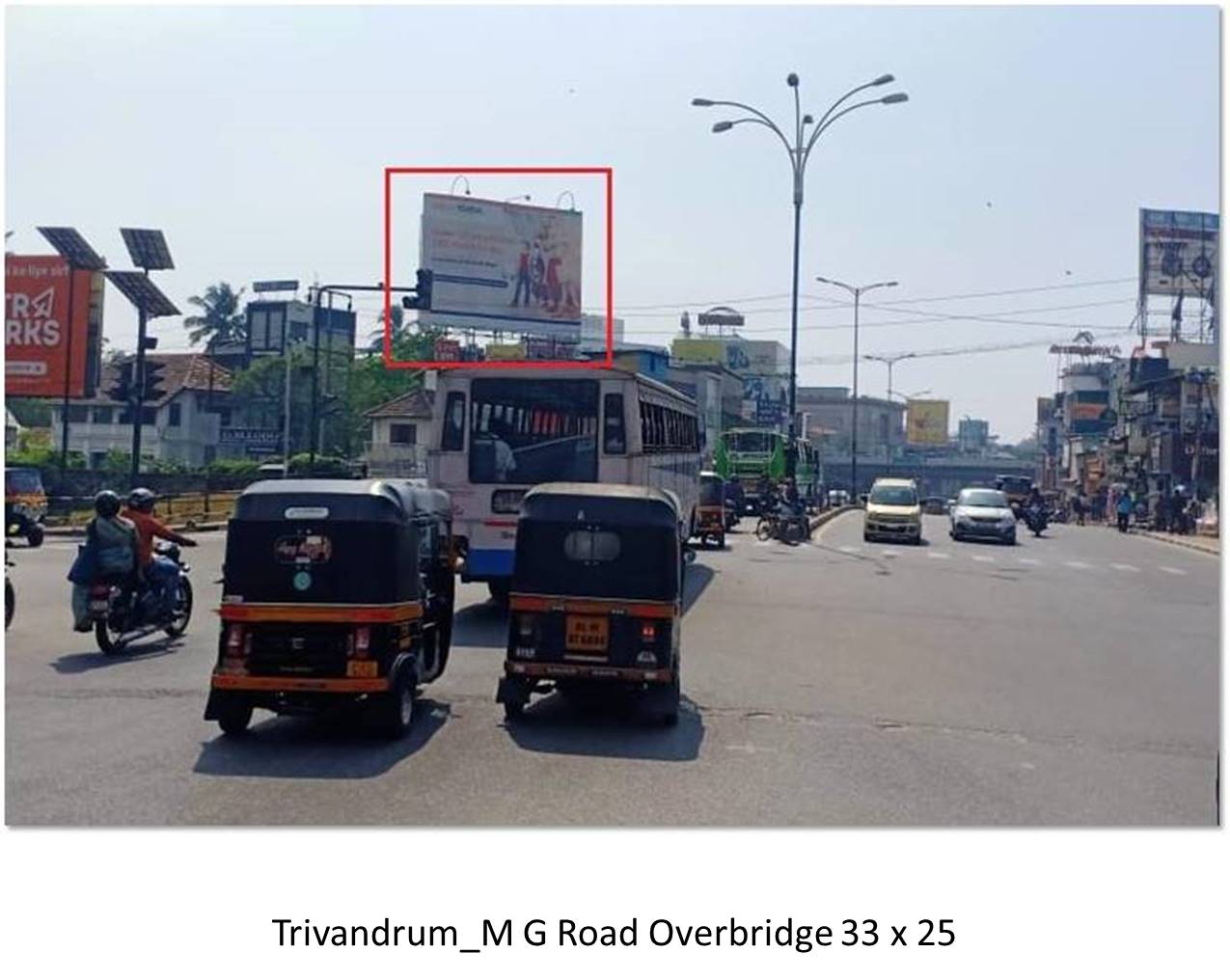 Hoarding-Medical College Junction, Trivandrum, Kerala