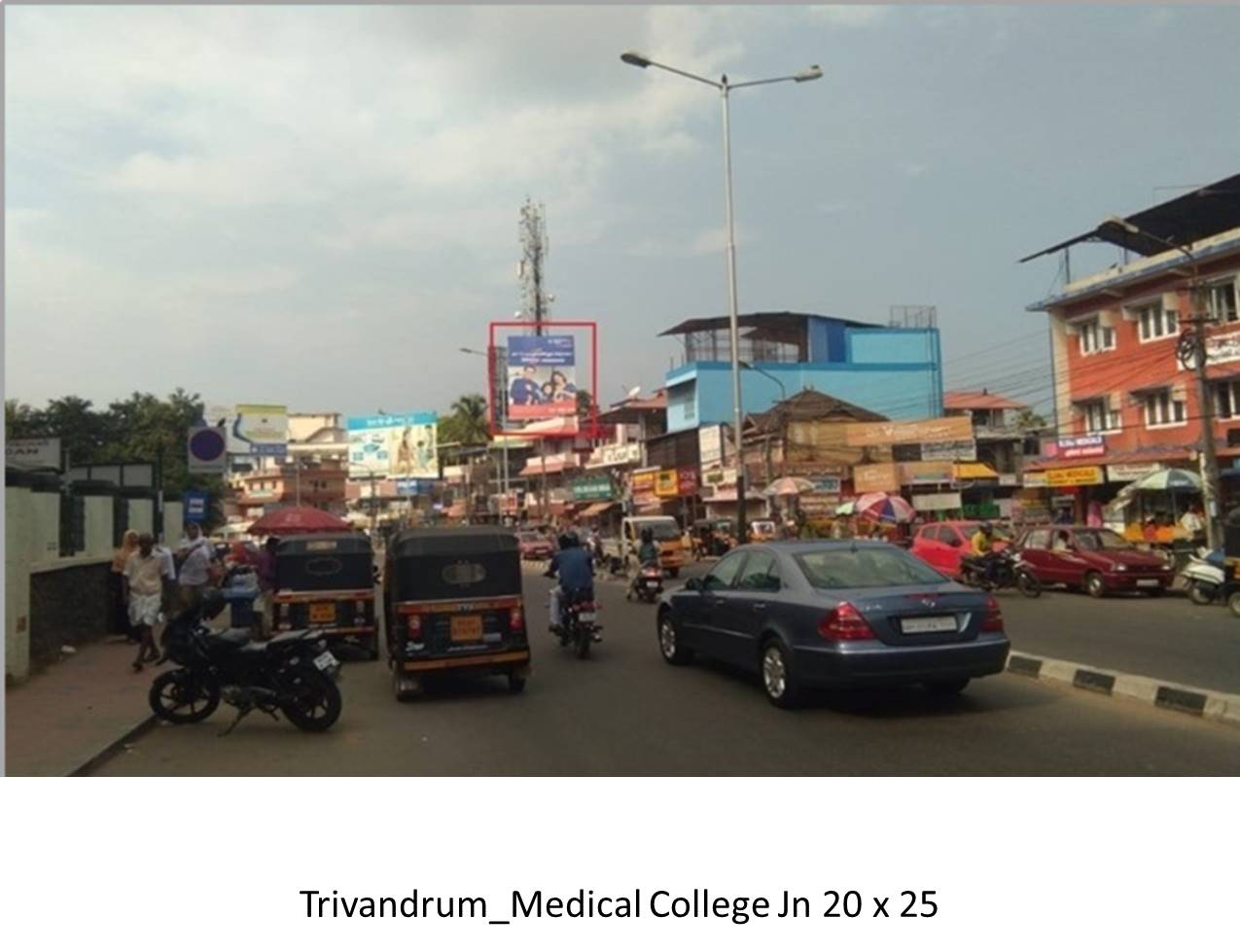 Hoarding-Nalanchira Mar Ivanious College, Trivandrum, Kerala