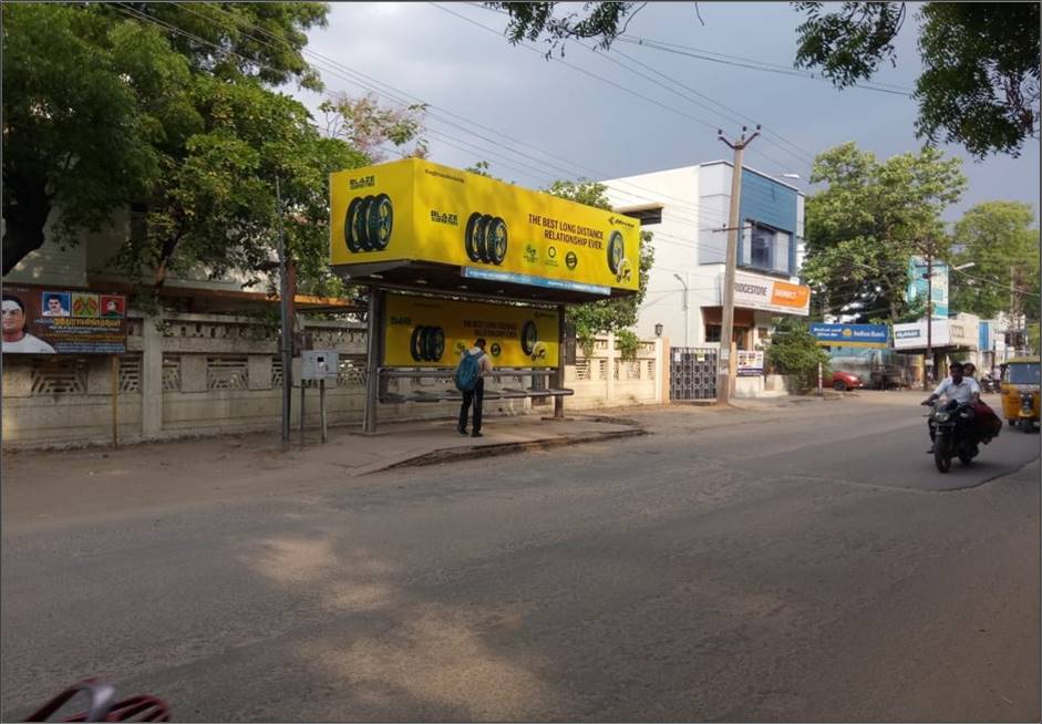 Bus Shelter-BB Kulam Income Tax Office, Madurai, Tamilnadu Bus Shelter-BB Kulam Income Tax Office, Madurai, Tamilnadu