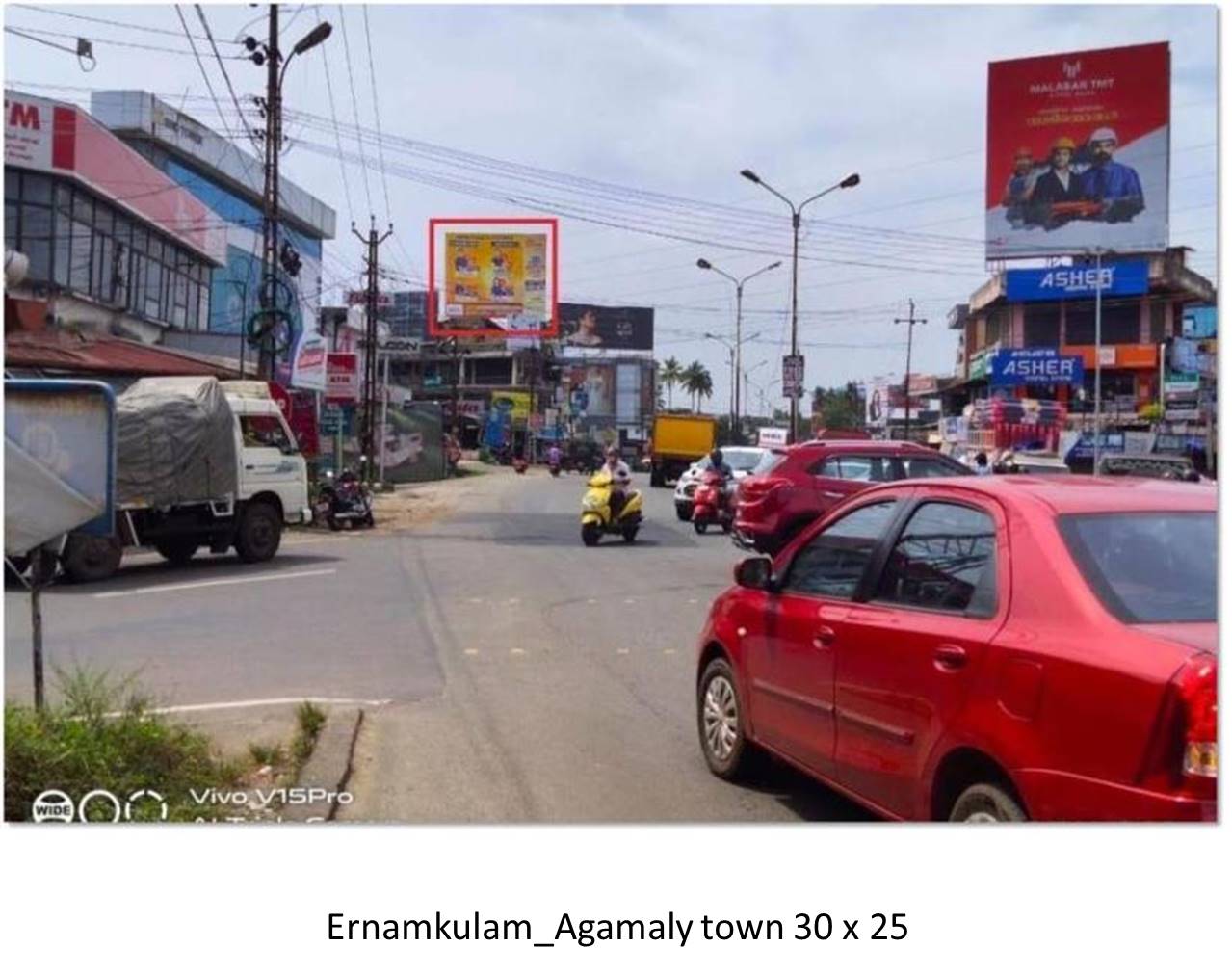 Hoarding-Angamaly Town, Ernamkulam, Kerala Hoarding-Angamaly Town, Ernamkulam, Kerala
