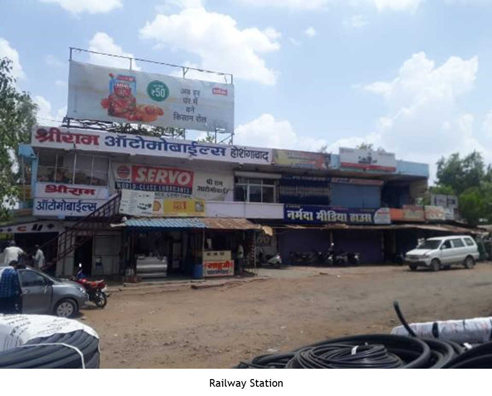 Billboard - Railway Station, Hoshangabad, Madhya Pradesh Billboard - Railway Station, Hoshangabad, Madhya Pradesh