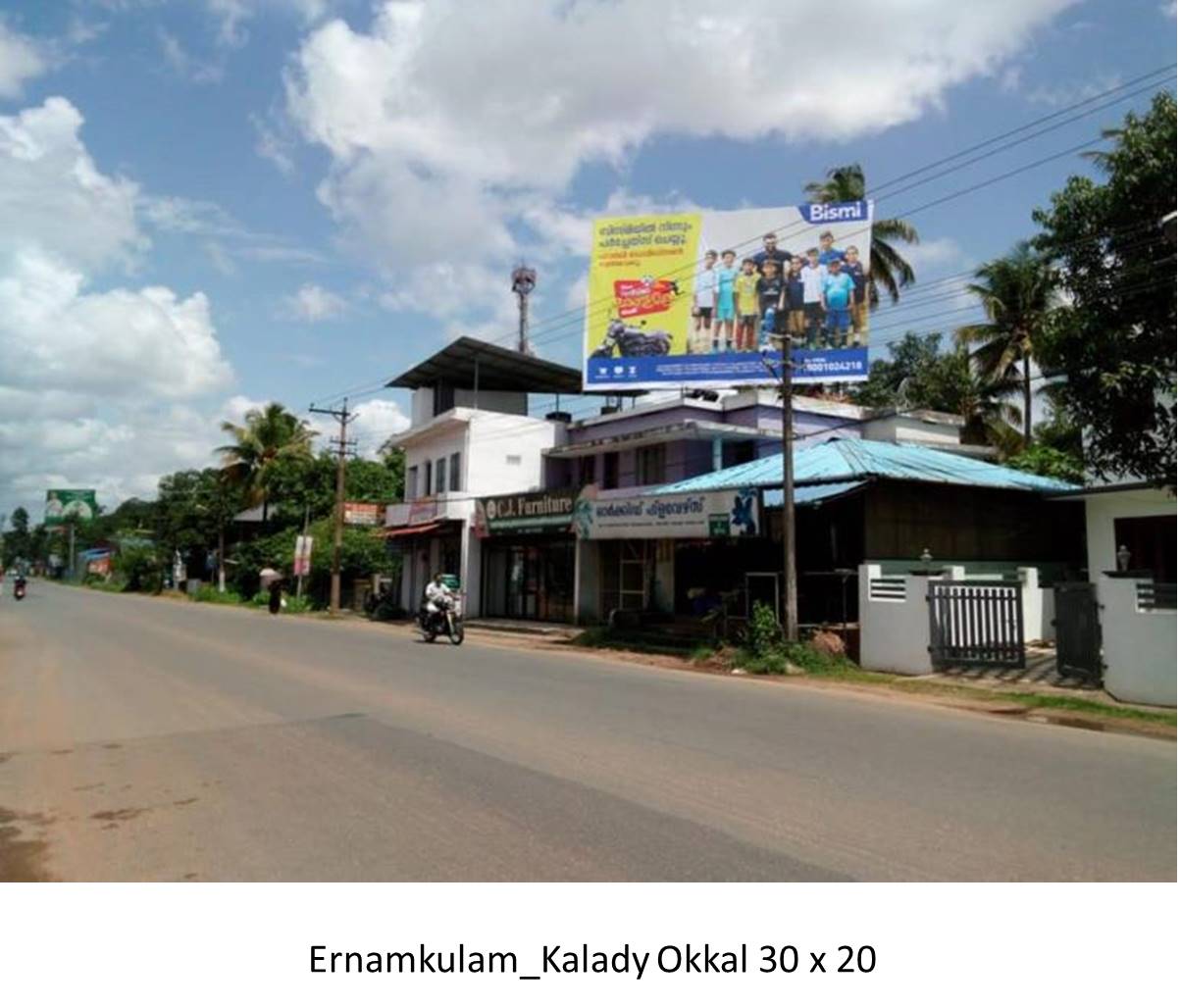 Hoarding-Kalady Okkal, Ernamkulam, Kerala Hoarding-Kalady Okkal, Ernamkulam, Kerala