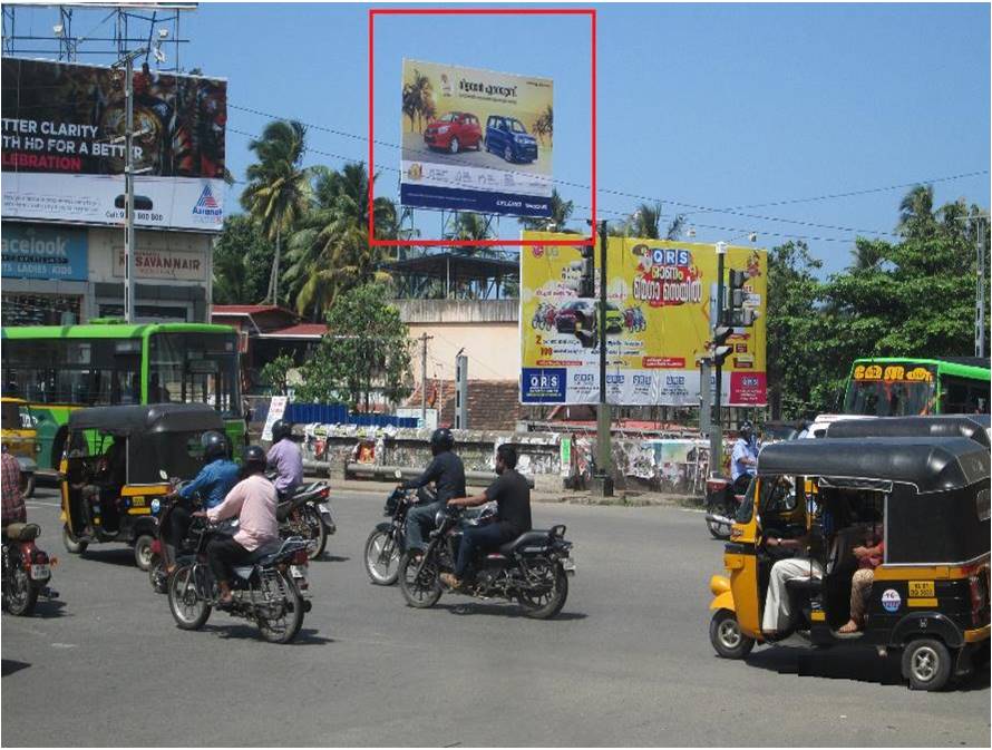 Hoarding-Thampanoor Over Bridge, Trivandram, Kerala Hoarding-Thampanoor Over Bridge, Trivandram, Kerala