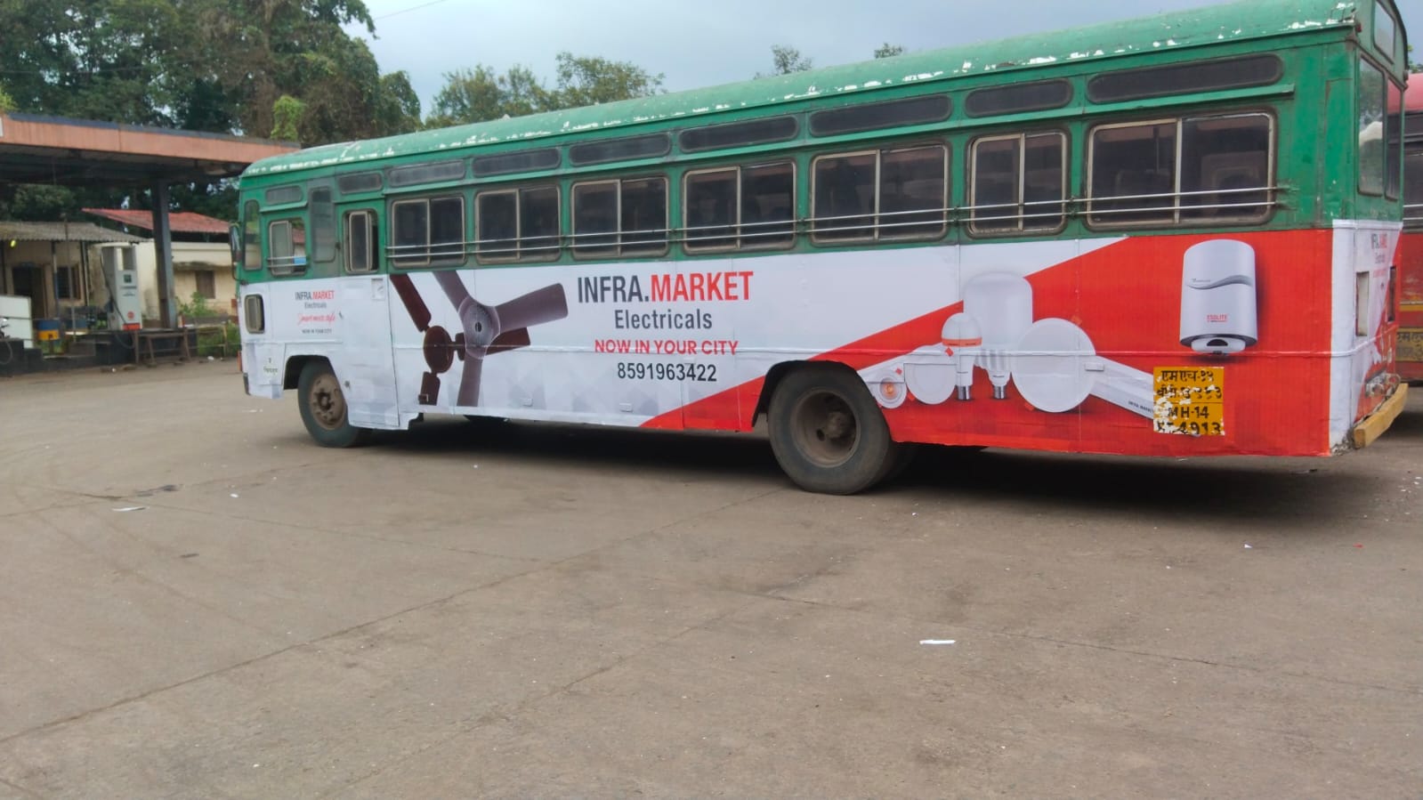 Semi Solus Buses - All 3 Panel - Kolhapur