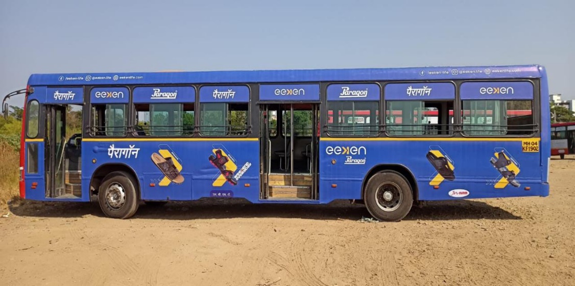 MBMT - Full Wrap 12 Meter Non AC - Mumbai MBMT - Full Wrap 12 Meter Non AC - Mumbai