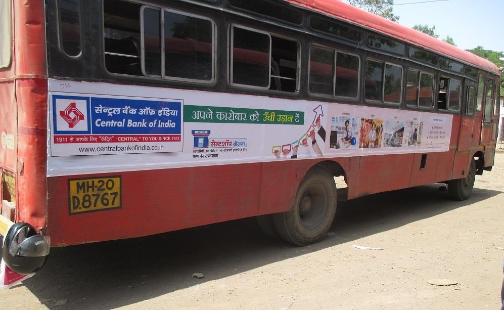 9 Meter Combo Bus - 2 Side Panels - Nashik