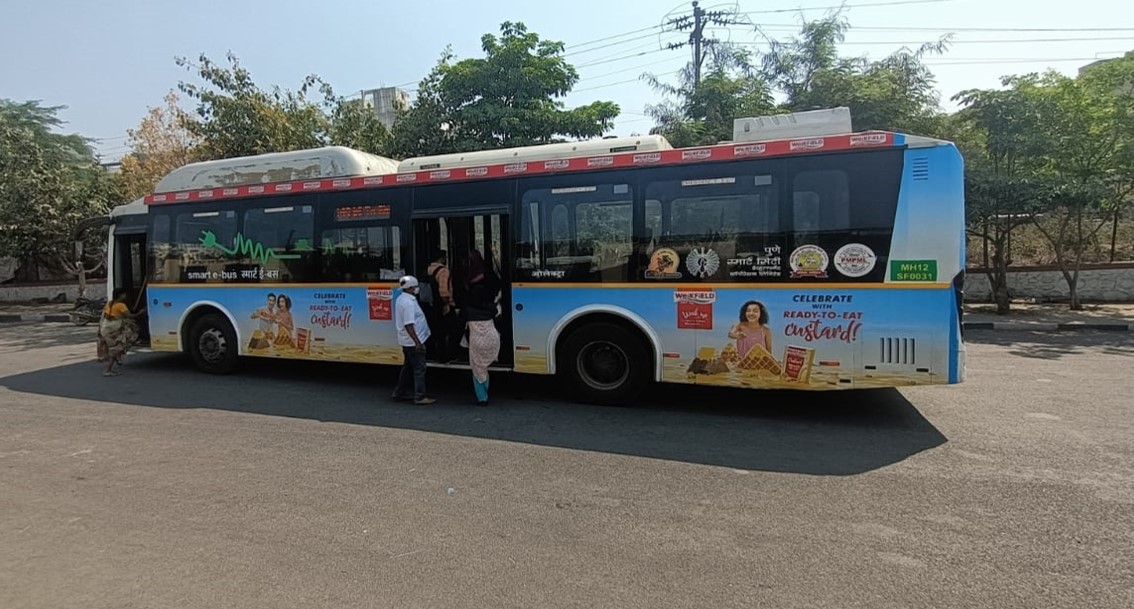 Pune - Electric Buses - AC Full Wrap Pune - Electric Buses - AC Full Wrap